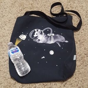🍭 3 FOR $10 🍭Corgi in Space tote bag